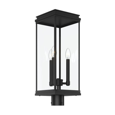 Lundon 3 Light Outdoor Post Mount 22.75 Inch and 8.25 Inch Wide by Kichler - 59166