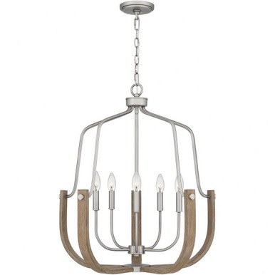 Challis 5 Light Medium Chandelier by Quoizel - CIS5025AN