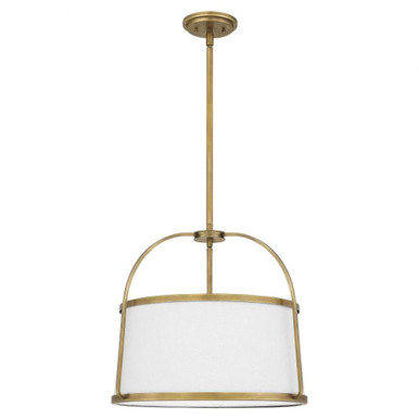 York 4 Light Large Pendant by Quoizel - QP5342WS