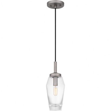 1 Light Mini Pendant 13 Inch Tall by Quoizel - QPP6190AN