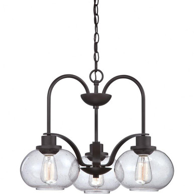 Trilogy 3 Light Medium Chandelier by Quoizel - TRG5103