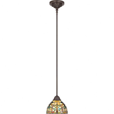 Kami 1 Light Small Pendant by Quoizel - TFKM1508VB