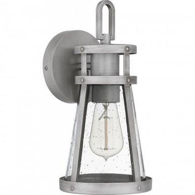 Barber 1 Light Outdoor Wall Lantern 12.75 Inch Tall by Quoizel - BAB8406