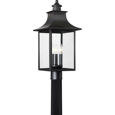 Chancellor 3 Light Post by Quoizel  - CCR9010