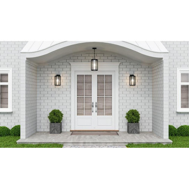 Hazel 1 Light Outdoor Wall Lantern 12.5 Inch Tall by Quoizel - HAZ8407EK