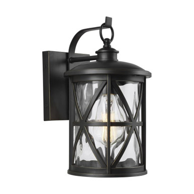 Millbrooke 1 Light Outdoor Wall Lantern 12 Inch Tall by Generation - OL15200ANBZ