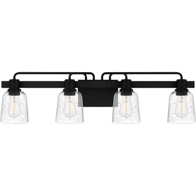 Lydia 4 Light Vanity Light by Quoizel - LYD8634MBK