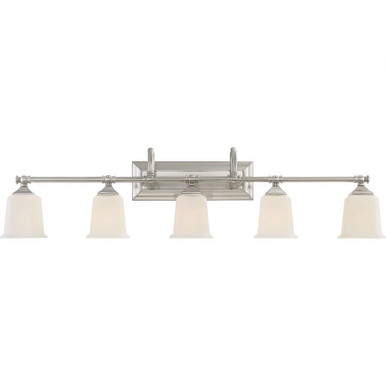 Nicholas 5 Light Vanity Light by Quoizel - NL8605