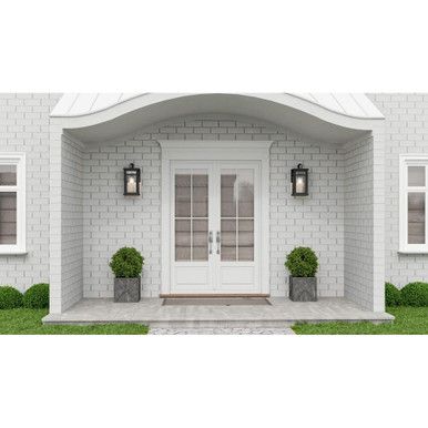 Moira 1 Light Outdoor Wall Lantern 15.75 Inch Tall by Quoizel - MOI8408EK