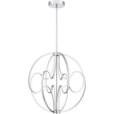 Clairon LED Light Large Pendant by Quoizel - PCCLR2824