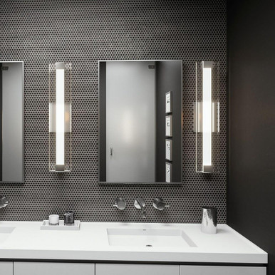Salon 1 Light Vanity Light 25 Inch Wide by Quoizel - PCSO8525C