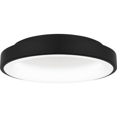 Stanton LED 13 Inch Wide Flush Mount by Quoizel - PCSTA1613MBK