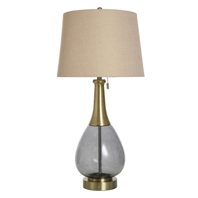 Isaiah 1 Light Table Lamp 37 Inches Tall and 18 Inches Wide by Stylecraft - ISAIAH-TL-18