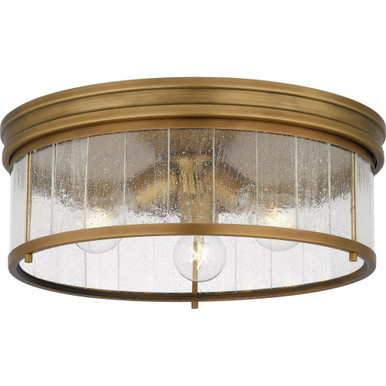 Theodora 3 Light 16 Inch Wide Flush Mount by Quoizel - QFL6743WS