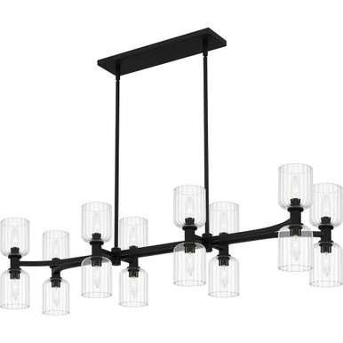 Ramada 16 Light Oversized Linear Chandelier by Quoizel - RMD846