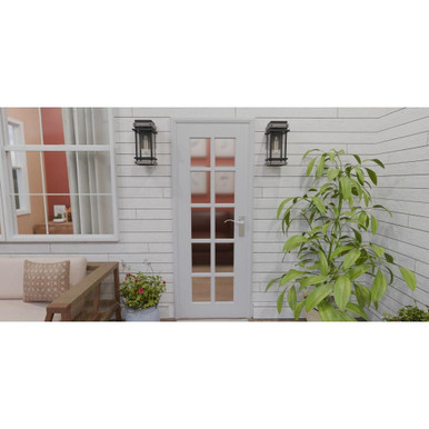 Strader 1 Light Outdoor Wall Lantern 15.5 Inch Tall by Quoizel - SAD8407MBK