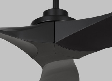 Collins 3 Blade Ceiling Fan 52 Inches Wide by Visual Comfort Fan - 3CLNCSM52