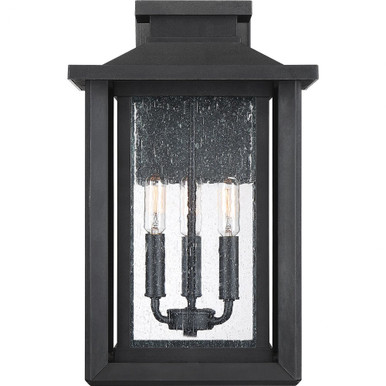 Wakefield 3 Light Outdoor Candle Style Wall Lantern by Quoizel - WKF8411