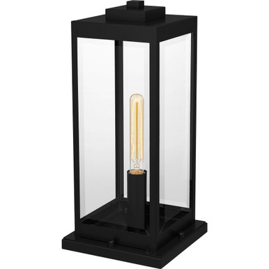 Westover 1 Light Outdoor Pier Mount 19 x 8.5 Inches by Quoizel  - WVR9107