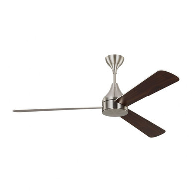 Streaming Smart 3 Blade Ceiling Fan With Light Kit 60 Inch Wide by VC Fan - 3STMSM60