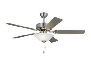 Haven DC 5 Blade Ceiling Fan with Light Kit 52 Inch Wide by VC Fan - 5HVDC52D