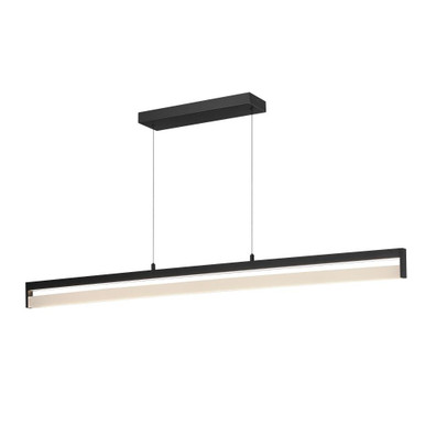 Crossbar 1 LED Light Mini Pendant by ET2 - E36106-BK