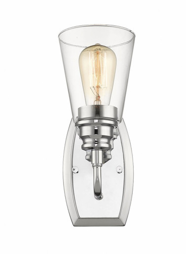 Annora - 1 Light Wall Sconce in Utilitarian Style - 4.75 Inches Wide by 11.38 Inches High - 428-1S-CH