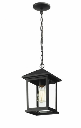 Portland One Light Small Outdoor Pendant by Z-Lite - 531CH-P