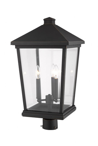 Beacon 2 Light Small Outdoor Post Mount by Z-Lite - 568PH