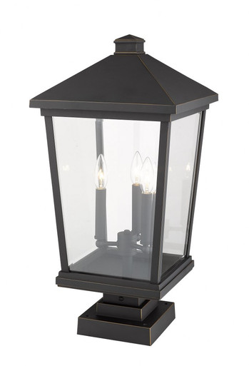 Beacon 3 Light Medium Outdoor Pier Mount by Z-Lite - 568PHX