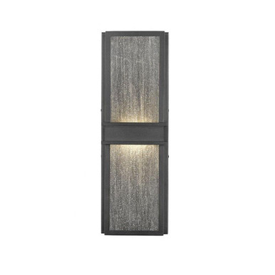 Eclipse 24W 2 LED Outdoor Wall Sconce 24 x 8 Inches by Z-Lite - 577B-BK-LED