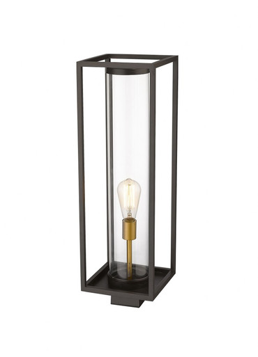 Dunbroch 1 Light Small Outdoor Post Mount 26.25 Inch Tall by Z-Lite - 584PHBS