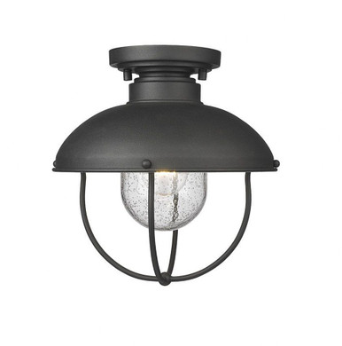 Ansel 1 Light 11 Inch Wide Outdoor Flush Mount by Z-Lite - 590F