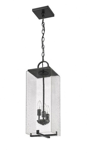 Sana 3 Light Outdoor Chain Mount Pendant 24.25 x 8 Inches Wide by Z-Lite - 592CHB
