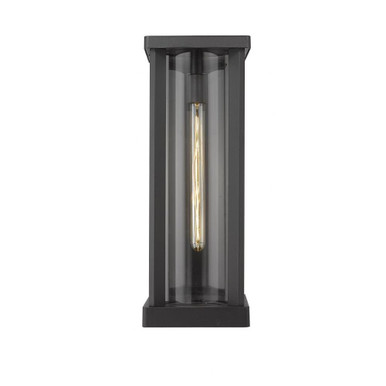 Glenwood 1 Light Outdoor Wall Lantern 20.25 Inch Tall by Z Lite - 586B-BK