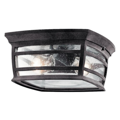 Wiscombe Park 2 Light 11.5 Inch Wide Outdoor Flush Mount by Kichler - 49277wzc