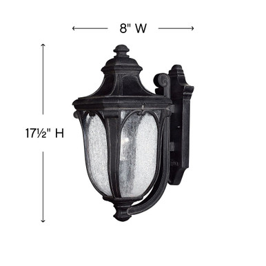 Trafalgar 1 Light Outdoor Wall Lantern by Hinkley - 1314