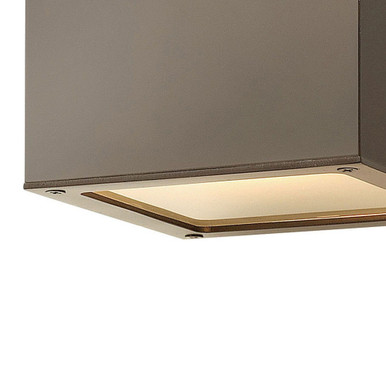 Kube 8W 1 LED Outdoor Wall Lantern by Hinkley - 1768