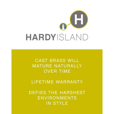 Hardy Island Low Voltage Stem 10 Inch High by Hinkley - 16910MZ