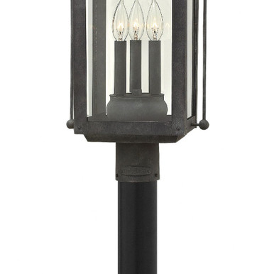 Anchorage 3 Light Outdoor Post Top or Pier Mount 11 x 24.25 In by Hinkley  - 1851