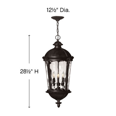 Windsor 4 Light Medium Outdoor Pendant by Hinkley - 1892