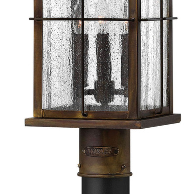 Bingham 3 Light Large Outdoor Post Top or Pier Mount by Hinkley - 2041