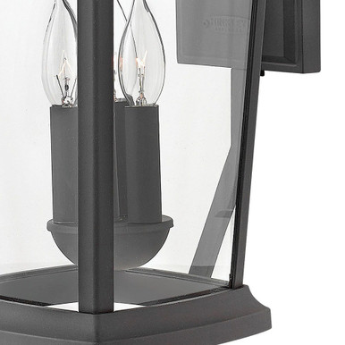 Bromleys 3 Light Candle Style Wall Lantern 19.25 Inch Tall by Hinkley - 2365