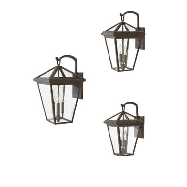 Alford Place Outdoor Candle Style Wall Lantern 17.5 Inch Tall by Hinkley - 2564