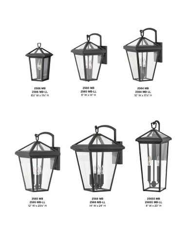 Alford Place 1 Light Outdoor Candle Style Wall Lantern by Hinkley - 2566