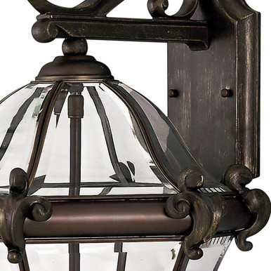 San Clemente 3 Light Large Outdoor Candle Style Wall Lantern by Hinkley - 2445CB