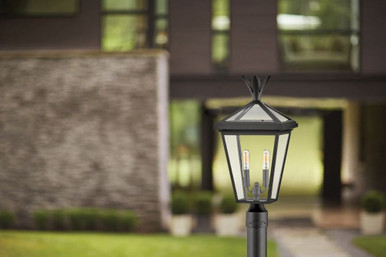 Palma 2 Light Outdoor Large Post Top or Pier Mount by Hinkley  - 26091