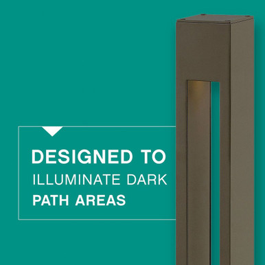 Atlantis 120V 8W LED Square Large Bollard by Hinkley - 55602