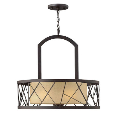 Nest 3 Light Medium Chandelier by Fredrick Ramond - FR41613ORB