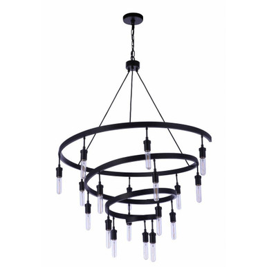 Tranquil 18 Light Oversized Chandelier by Craftmade - 55418-FB